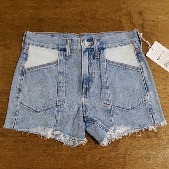 Etica Denim Blue Women's Shorts - Picture 1 of 8